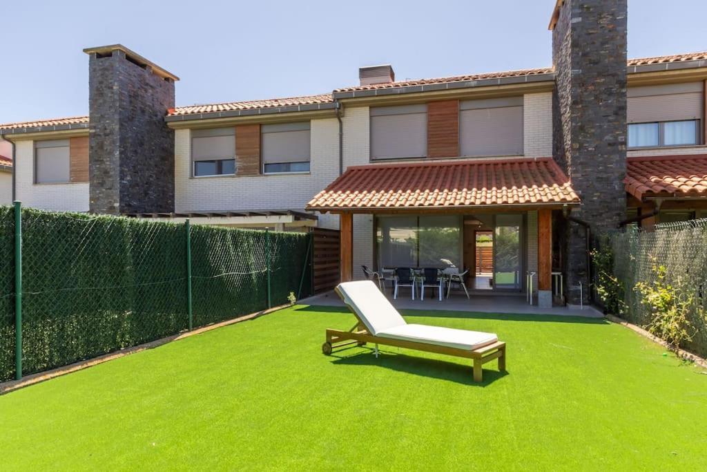 Chalet En Ciruena Con Barbacoa Exterior foto